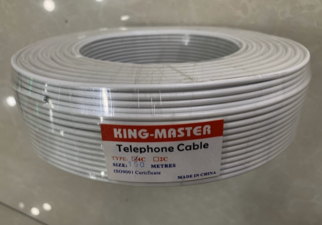 CÁP ĐIỆN THOẠI 4 TIM 150M KINGMASTER