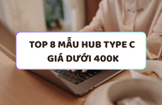 TOP 8 MẪU HUB TYPE C 2025 GIÁ DƯỚI 400K - LỰA CHỌN HOÀN HẢO CHO CÔNG VIỆC
