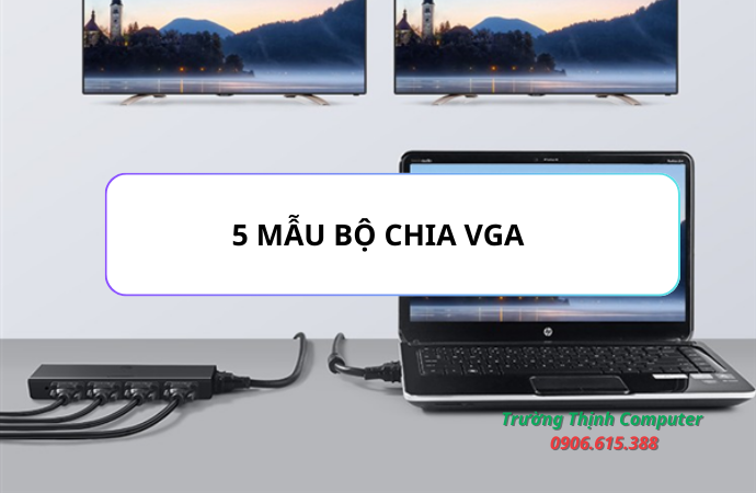 Mẫu 3 bộ chia tín hiệu VGA chất lượng phân giải tốt , đáng mua 2025