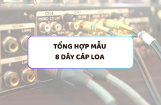 Mẫu dây cáp âm thanh , cáp loa 6.5mm , 3,5mm chất lượng 2025