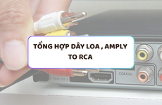 Tổng hợp 10 mẫu cáp dây loa amply 3.5MM sang RCA giá tốt ,chính hãng 2025