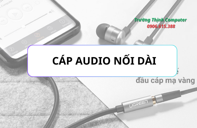 Mẫu cáp Audio nối dài chính hãng Ugreen