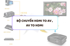 Tham khảo 5 bộ chuyển đổi HDMI sang AV , AV sang HDMI phổ biến 2025