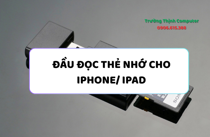 Mẫu đầu đọc thẻ nhớ cho iPhone và iPad 2025