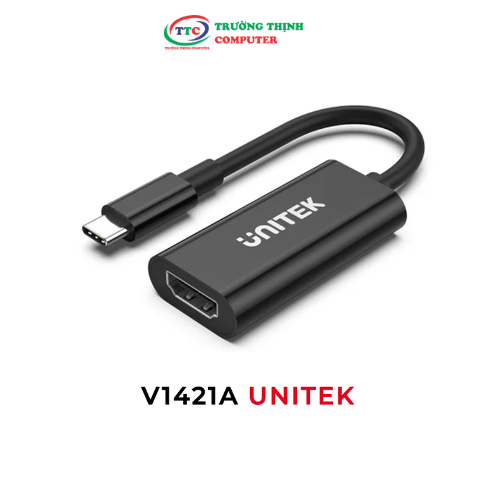Cáp chuyển đổi Type-C -> HDMI2.0 4K@60Hz UNITEK V1421A