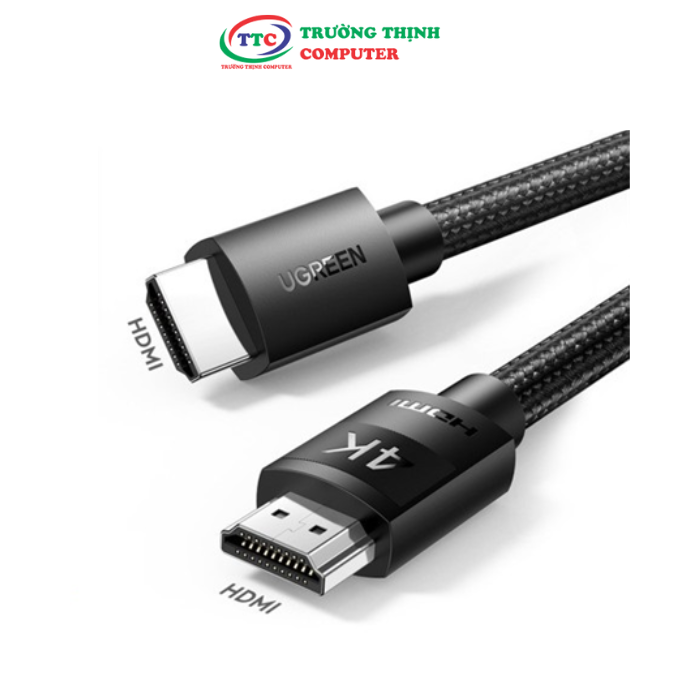 Cáp HDMI dài 15M bọc nylon độ phân giải 4K@30Hz Ugreen 40105