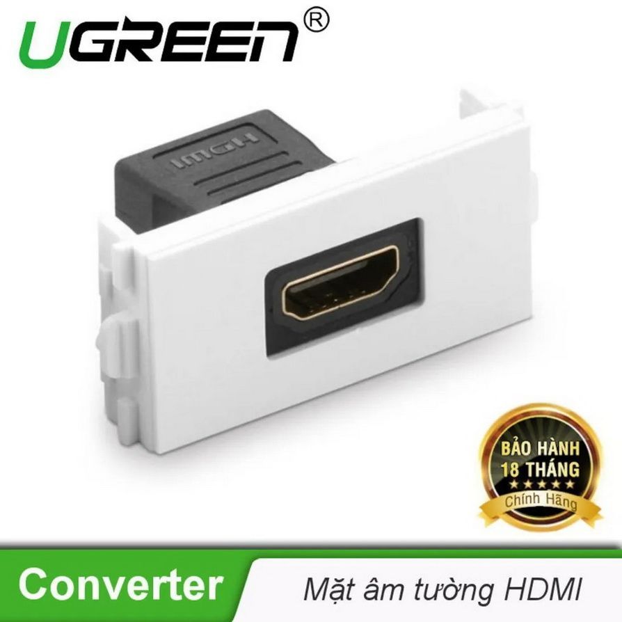 Đế HDMI âm tường - Socket Outlet Ugreen 20317