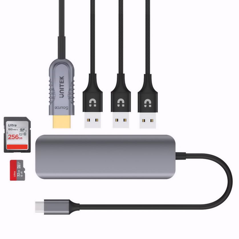 pol_pl_Unitek-hub-USB-C-3xUSB-3-1-Gen1-HDMI-SD-microSD-H1107F-4267_2