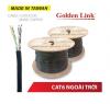 Cáp mạng ngoài trời Golden Link CAT.6 UTP (305 mét) Màu Đen - PECAT6-BC