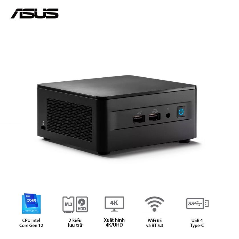 Mini PC ASUS NUC 12 Pro Tall | i5 1240P (RNUC12WSHI500001I)