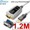 Cáp chuyển đổi USB to RS485/422 Dtech DT-5019