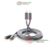 Cáp AV RCA 2 Đầu Hoa Sen Dài 1m Ugreen 30747