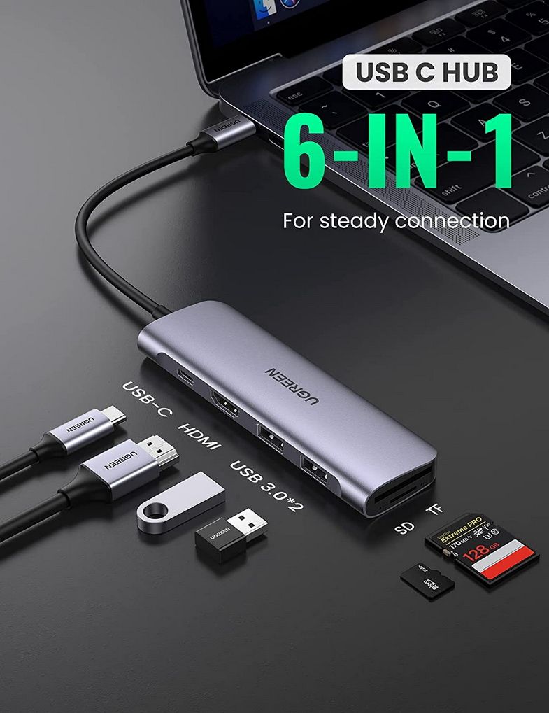 UGREEN-USB-C-Hub-6-in-1-9