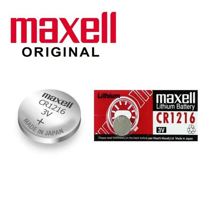 PIN CR1216 MAXELL 3V LITHIUM BATTERY (CHÍNH HÃNG)