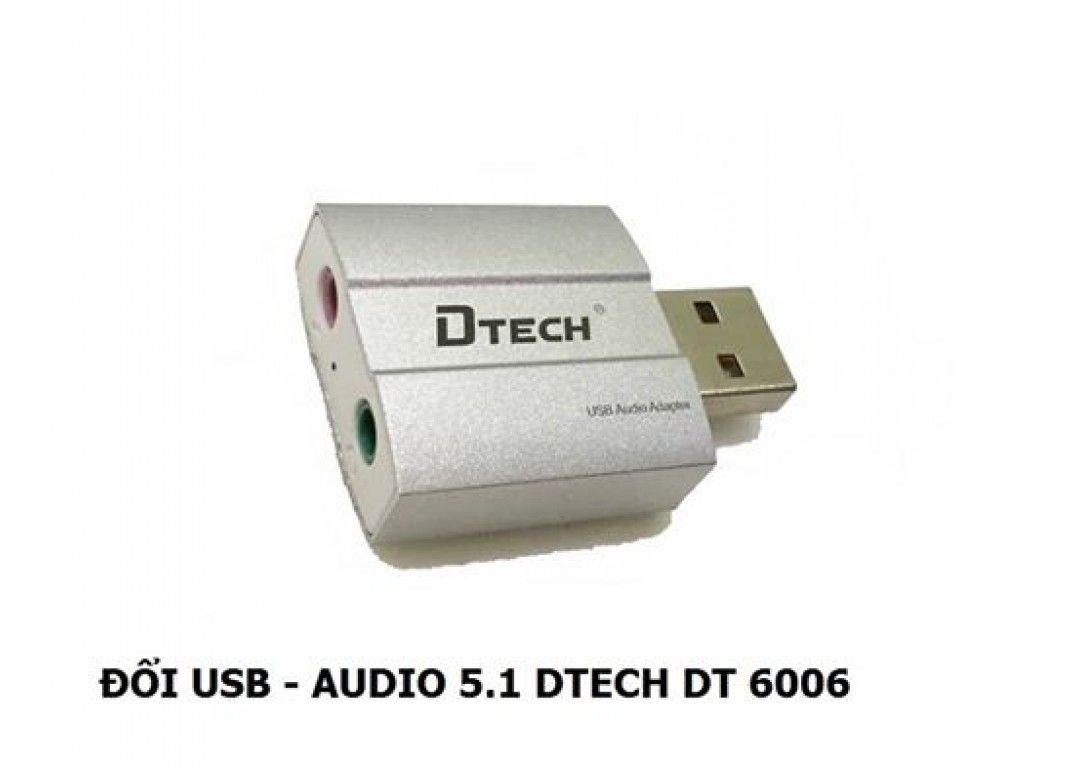 Đổi USB->Audio 5.1 DT-6006 DTECH