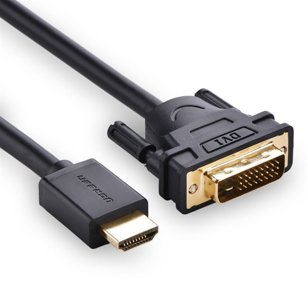 Cáp HDMI To DVI 24+1 dài 2m Chính Hãng Ugreen 10135