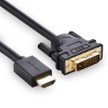 Cáp HDMI To DVI 24+1 dài 2m Chính Hãng Ugreen 10135