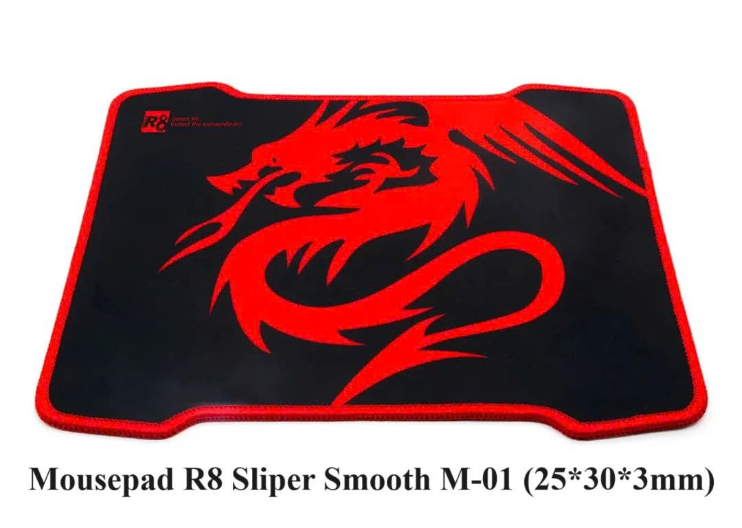 Mousepad R8 Sliper Smooth M-01 ( 25*30*3mm)