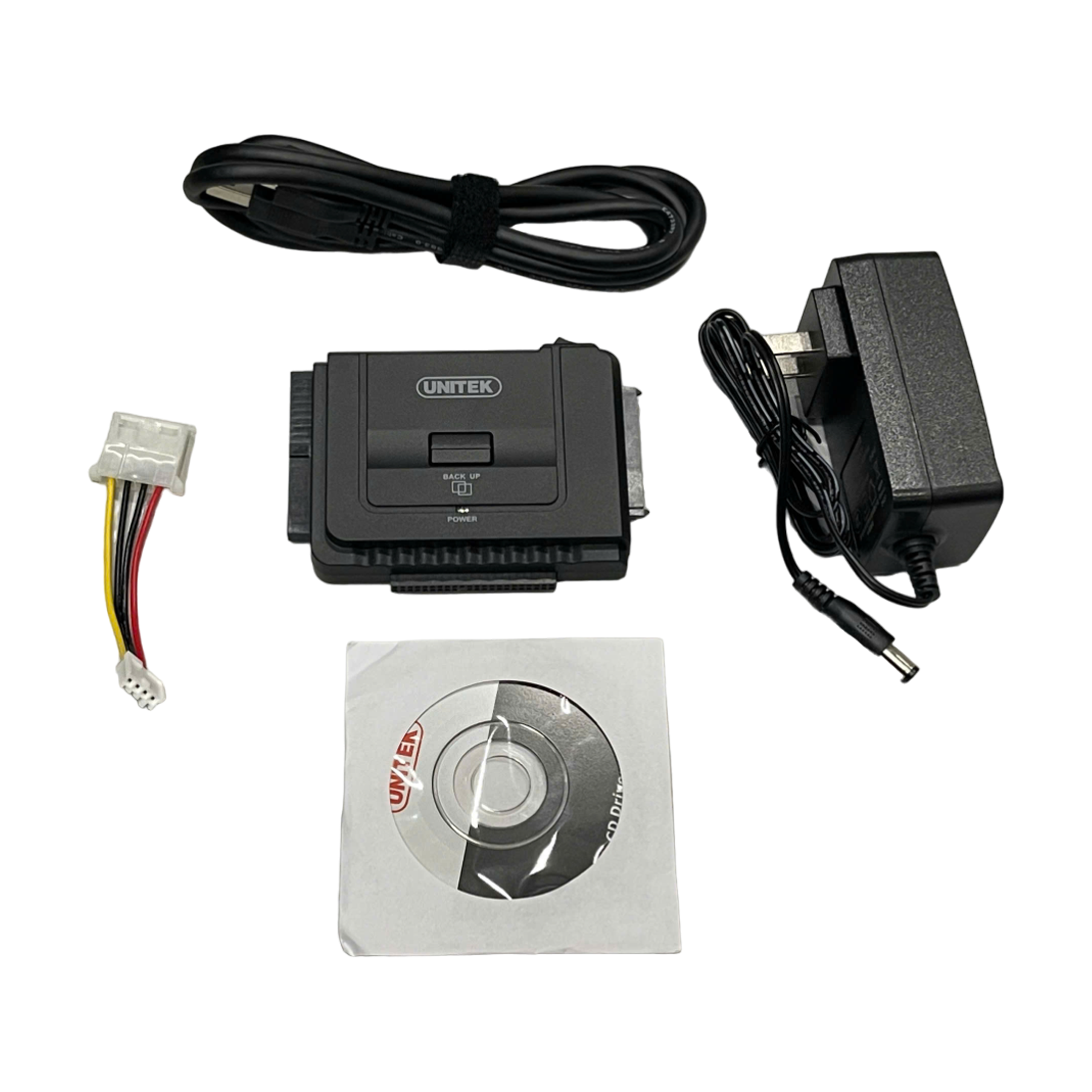 Bộ chuyển đổi USB 3.0 to IDE, SATA + kèm nguồn Y-3321,UNITEK