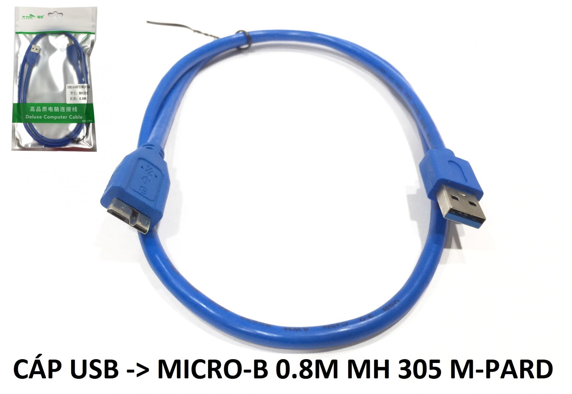 Cáp USB 3.0->Micro-B 0.8m MH305 M-PARD