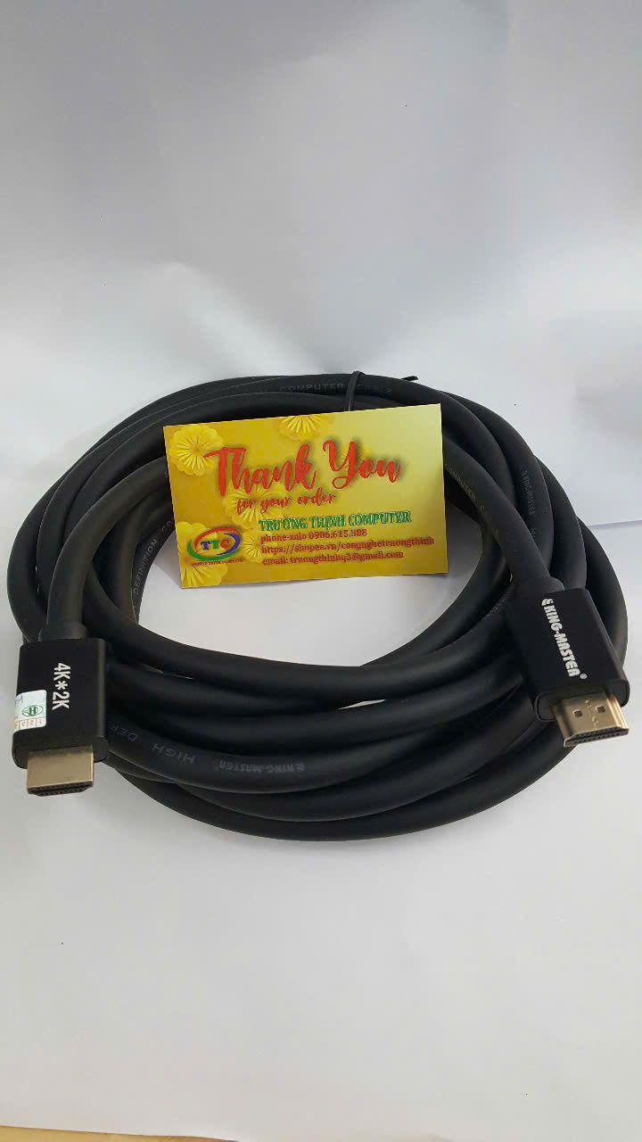 Cáp HDMI Kingmaster 2.0V (5m) KH203