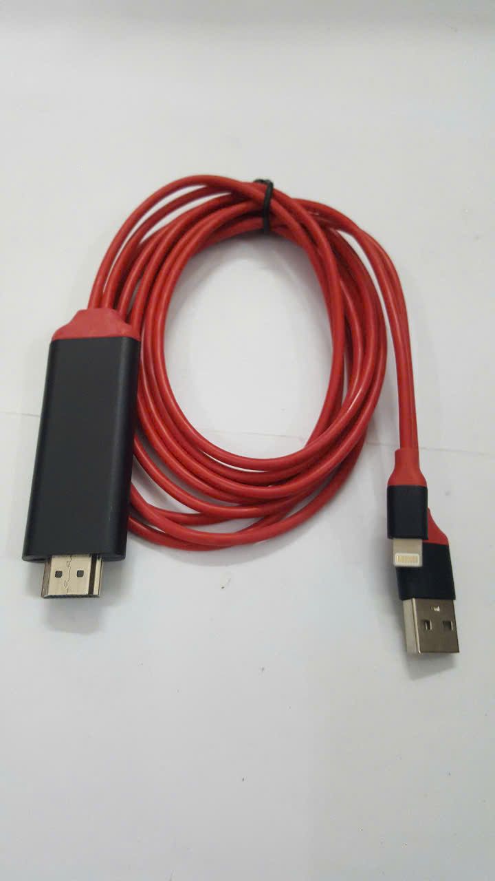Dây kết nối Cao cấp giữa Tivi (cổng HDMI) với Iphone, Ipad (cổng Lightning)