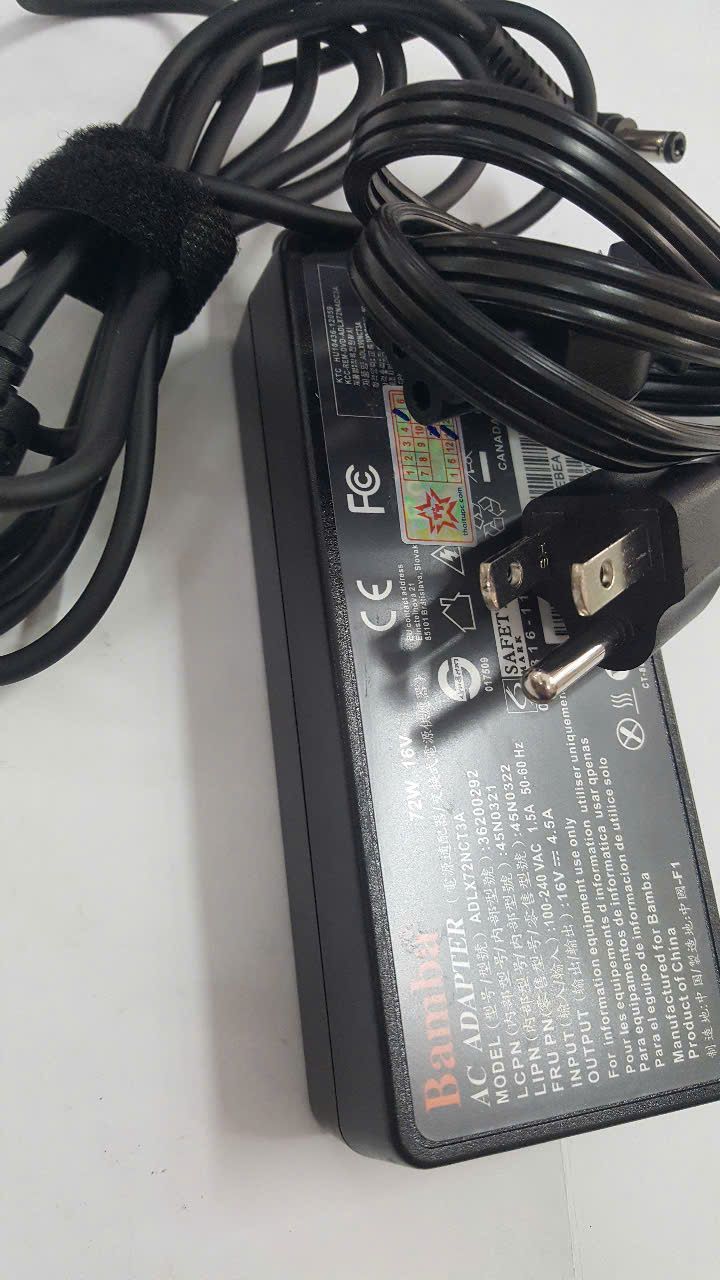 Adapter Lenovo 20V - 2A