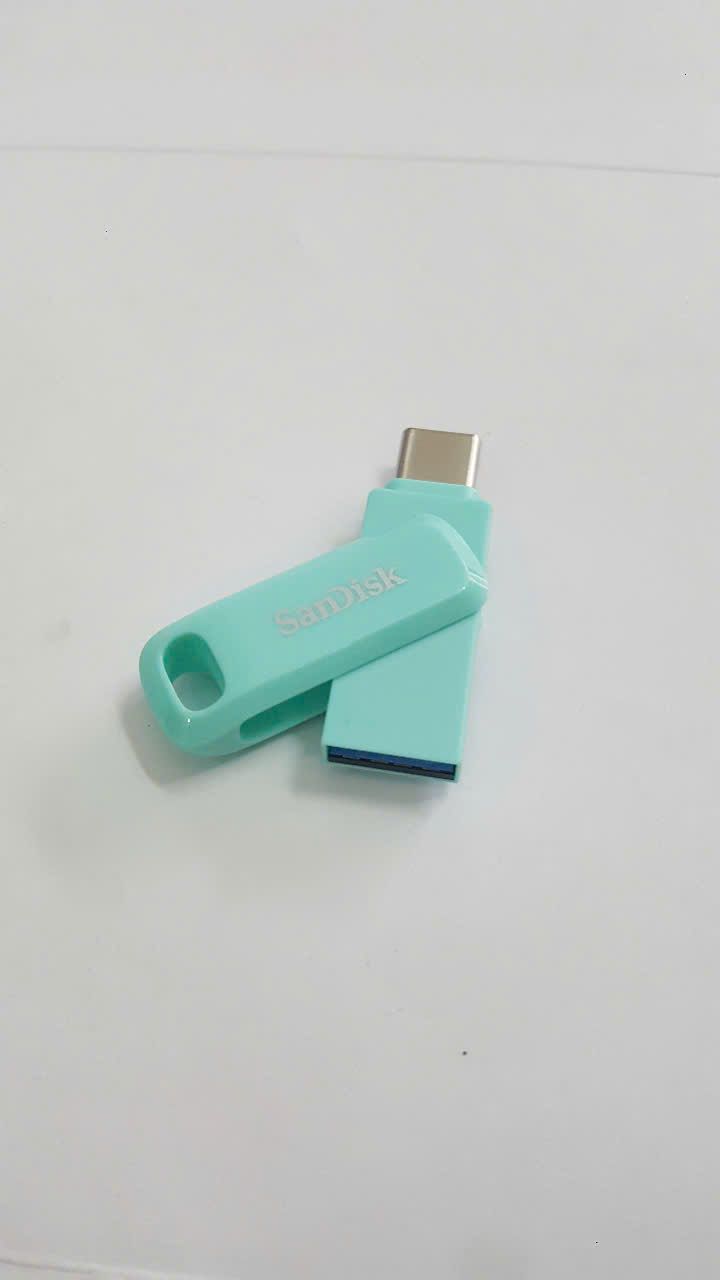 USB SanDisk Ultra Dual Drive Go USB3.1/Type C, 64GB, Green (SDDDC3-064G-G46G)