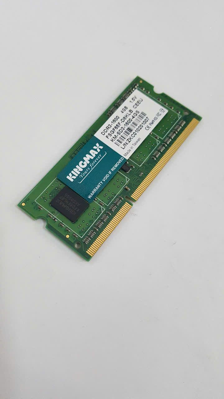 RAM LAPTOP DDR3-1600 KINGMAX 4GB