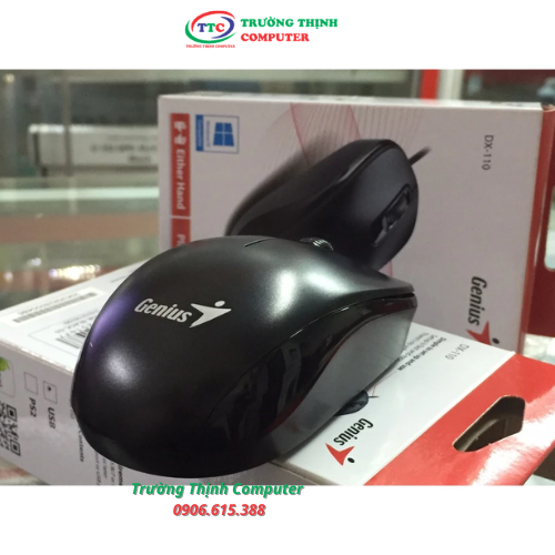 Chuột có dây Genius DX-110 Màu Đen