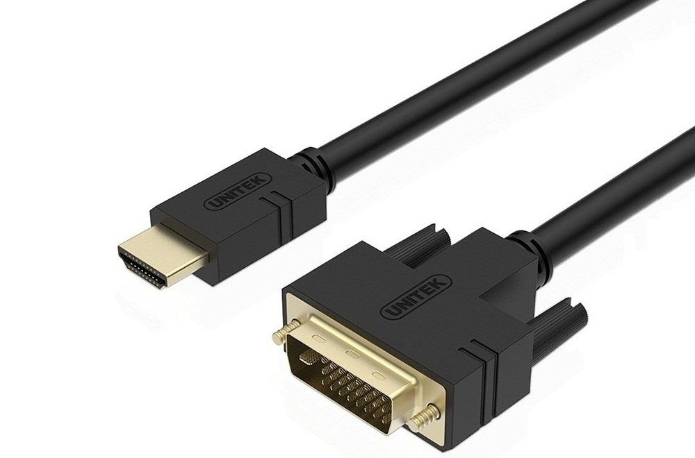 Cáp chuyển đổi HDMI to DVI 24+1 - 1.5m Unitek Y-C217