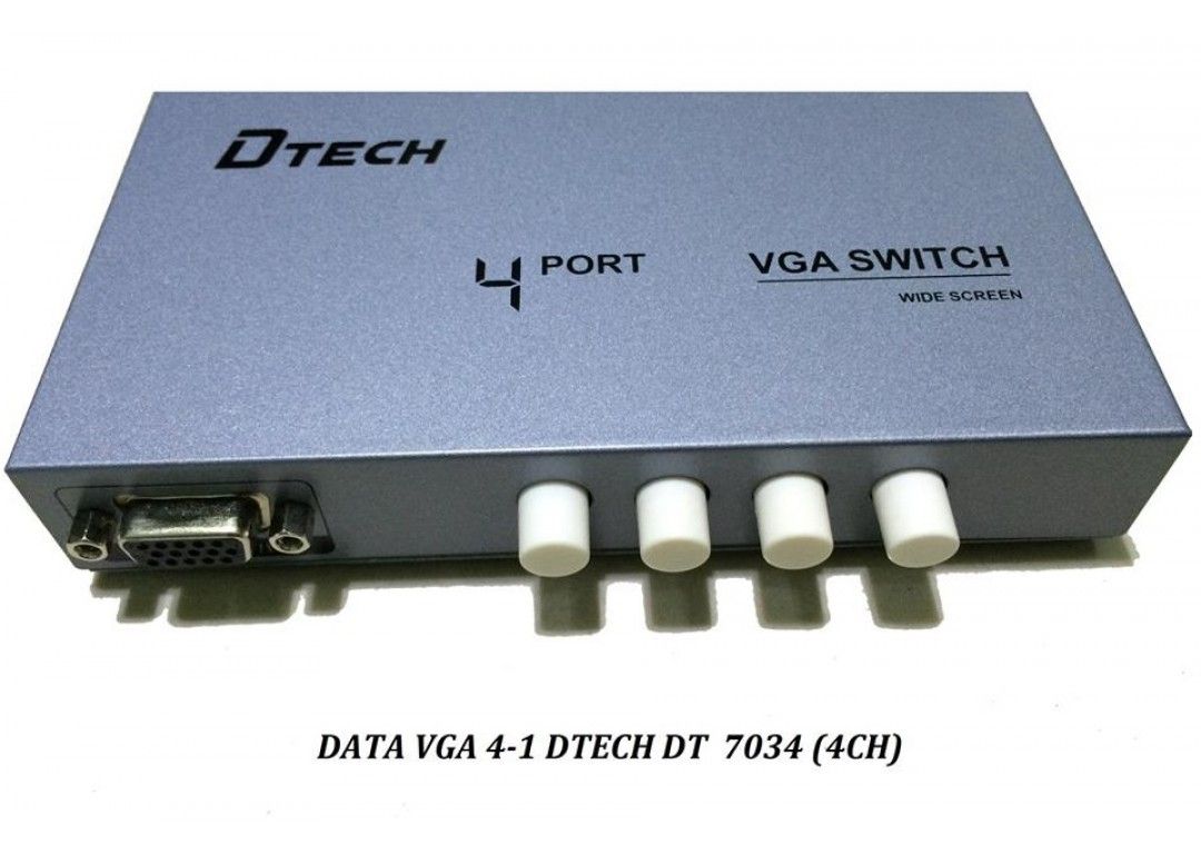 Bộ gộp VGA 4 vào 1 DTECH (DT-7034)