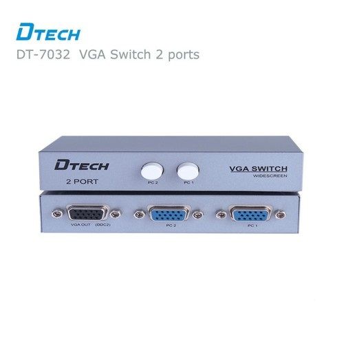 Bộ Gộp VGA 2 vào 1 ra DTECH (DT-7032)