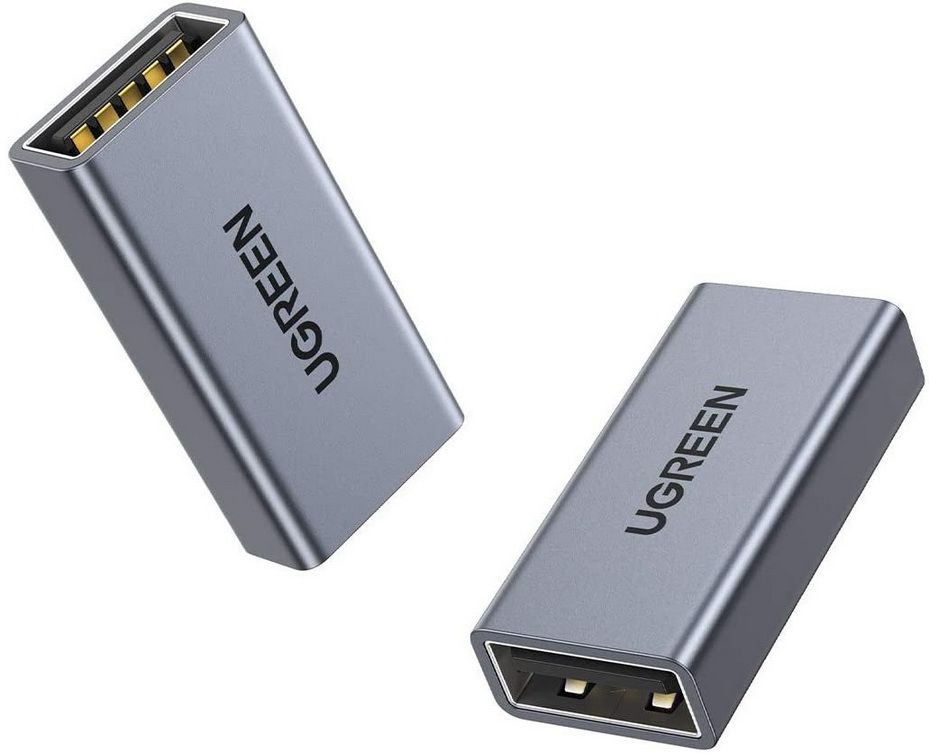 Đầu nối USB 3.0 female/female vỏ nhôm Ugreen 20119 cao cấp