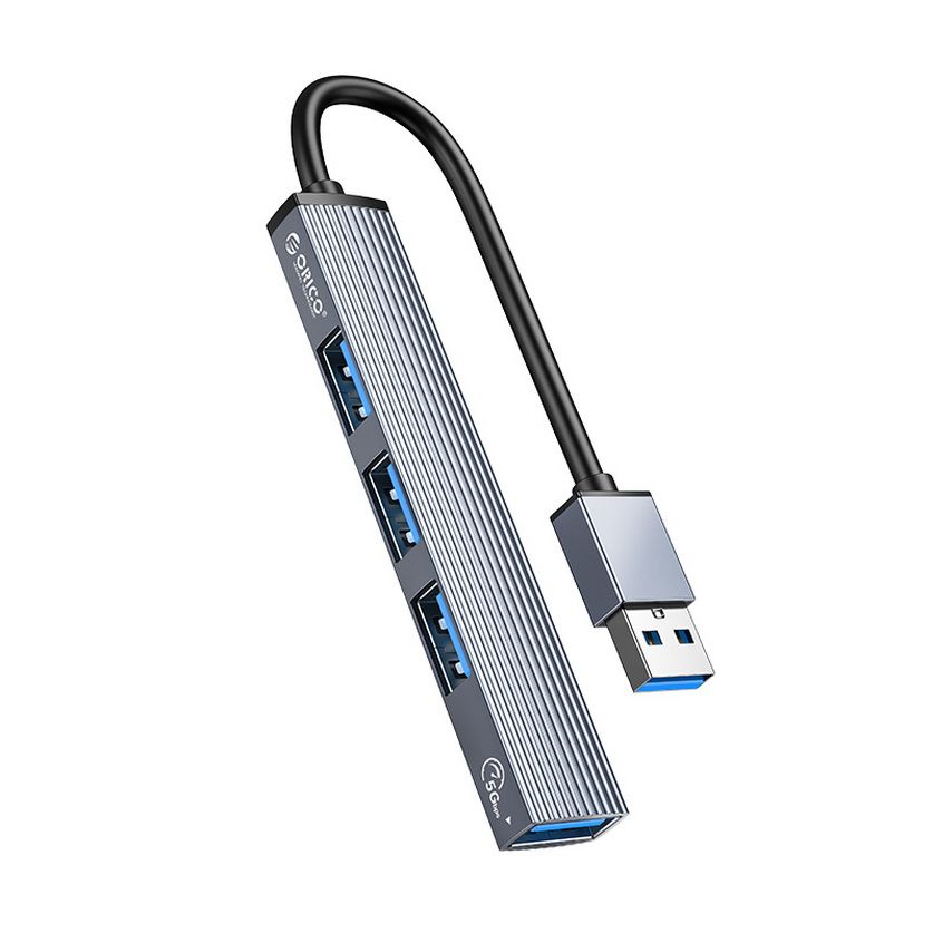 Bộ chia USB 4 cổng USB 3.0 2.0 bằng nhôm Orico AH-A13