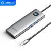 Hub USB Type-C đa năng 9 trong 1 Orico PW11-9P25R-GY