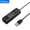 Bộ chia Type C sang 2 cổng USB 3.0 và 1 cổng Type C Orico PWC2U-C3-015-BK-EP