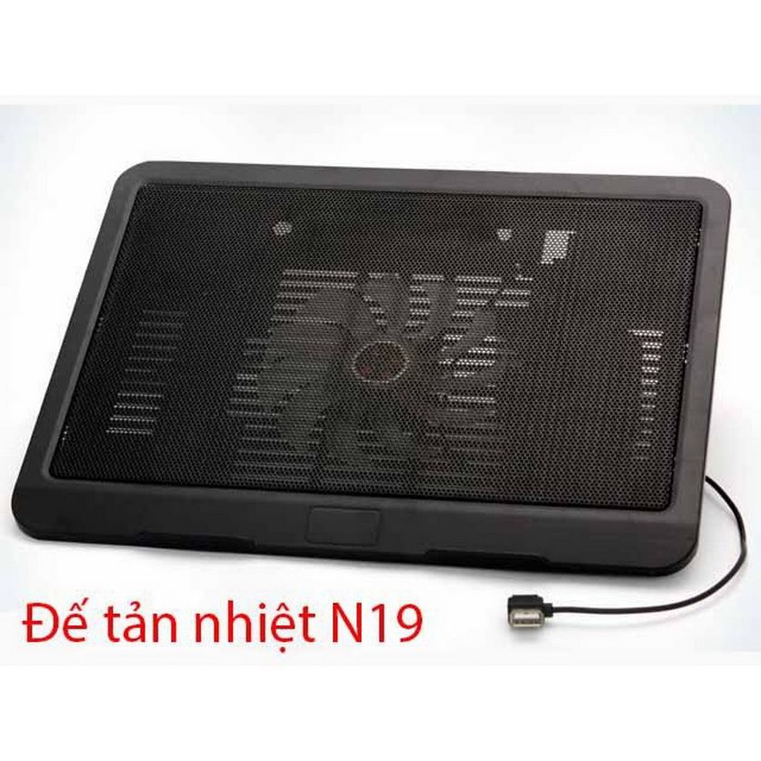 Đế tản nhiệt cho laptop- Đế tản nhiệt N19