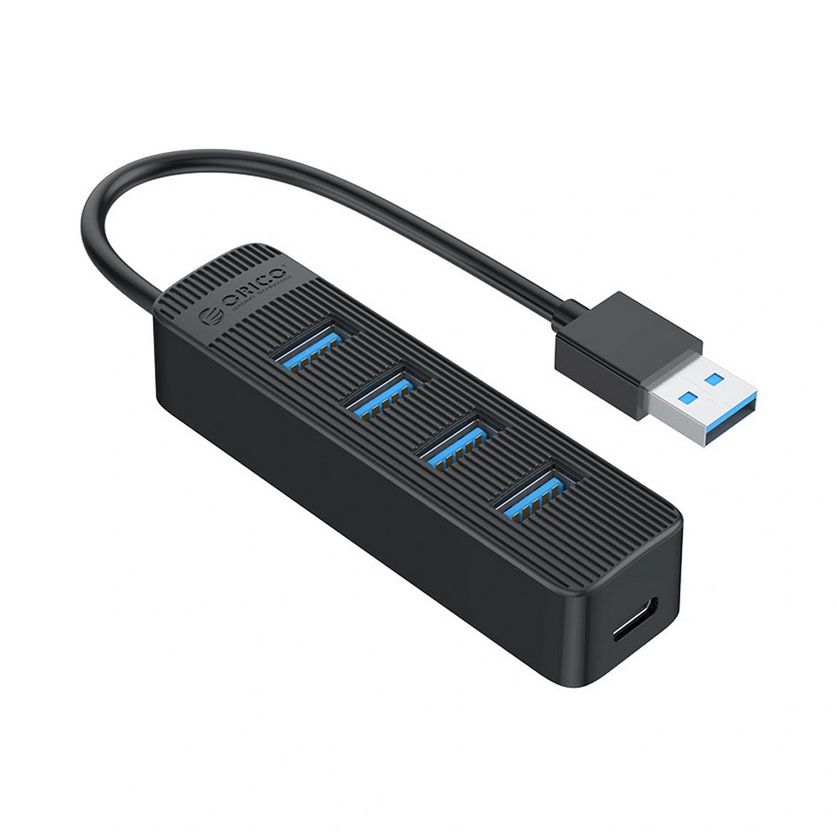 Bộ chia USB 4 cổng USB 3.0 Orico TWU3-4A-BK