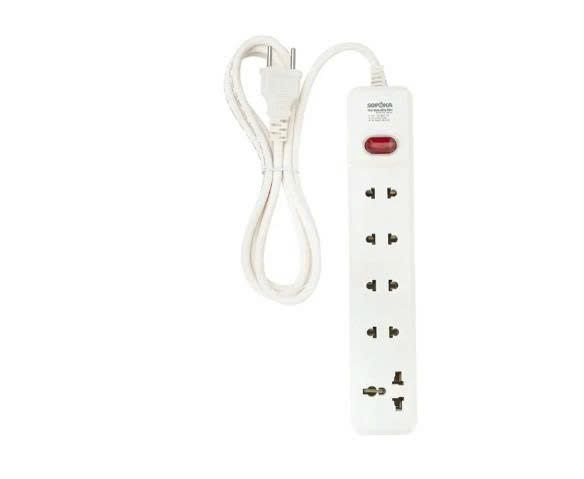 Ổ cắm kéo dài 5 cổng 2200W Sopoka 5M2-3 2.5m