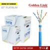 CÁP MẠNG GOLDEN LINK PLATINUM SFTP CAT 5E CHỐNG NHIỄU 305 MÉT - XANH DƯƠNG TW1102-1(MADE IN TAIWAN) (GL01004)