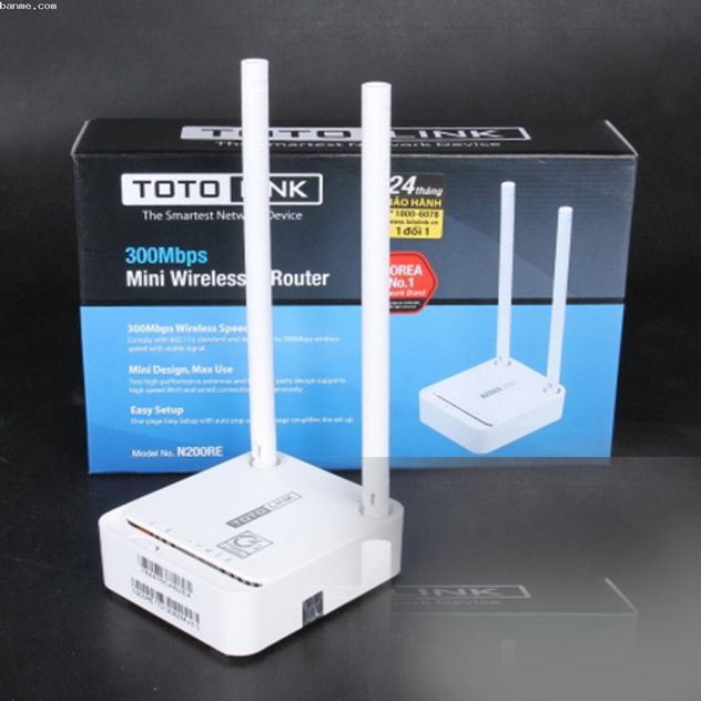 Bộ phát wifi Totolink N200RE 300Mbps