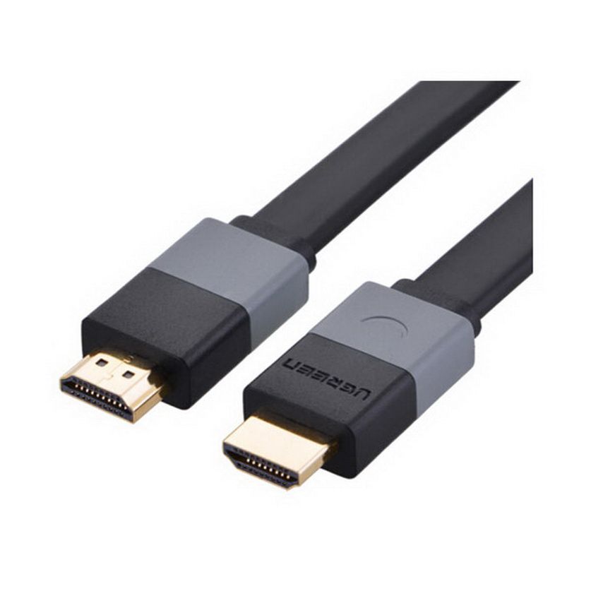 Cáp HDMI Ugreen 30114 dài 10M dây dẹt lõi đồng hỗ trợ Ethernet 3D 4K cao cấp