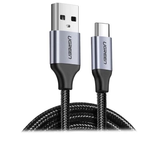 CÁP USB TO USB-C DATA CABLE ALUNIMUM ALLOY, DÀI 1.5M - UGREEN 60127