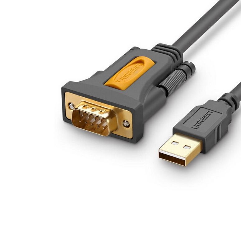 Cáp chuyển đổi USB 2.0 to COM RS232 1,5m cao cấp Ugreen 20211