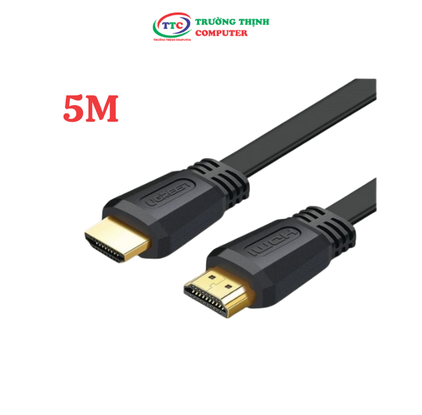 Cáp HDMI 2.0 Dây Dẹt Siêu Mỏng Dài 5M Ugreen 50821