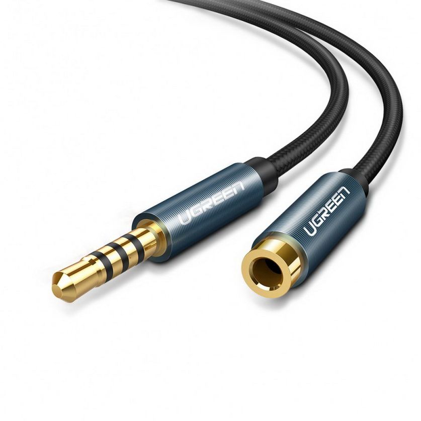 Cáp Audio 3.5mm 3 nấc nối dài 2M cao cấp Ugreen 40675