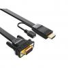 Cáp chuyển HDMI to VGA dài Ugreen 40232 Dài 3M