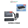 Bộ chuyển đổi HDMI matrix 2-4 4K@60Hz Optical+Audio+Remote+Nguồn FJGEAR