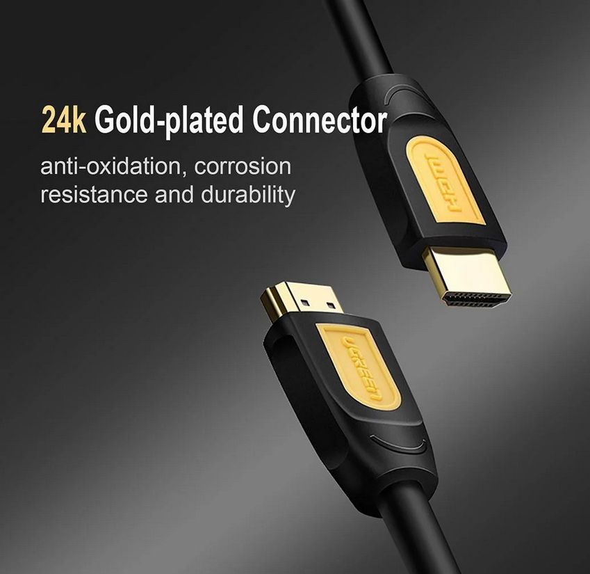 Cáp HDMI 5M hỗ trợ 3D full HD 4Kx2K chính hãng Ugreen 10167